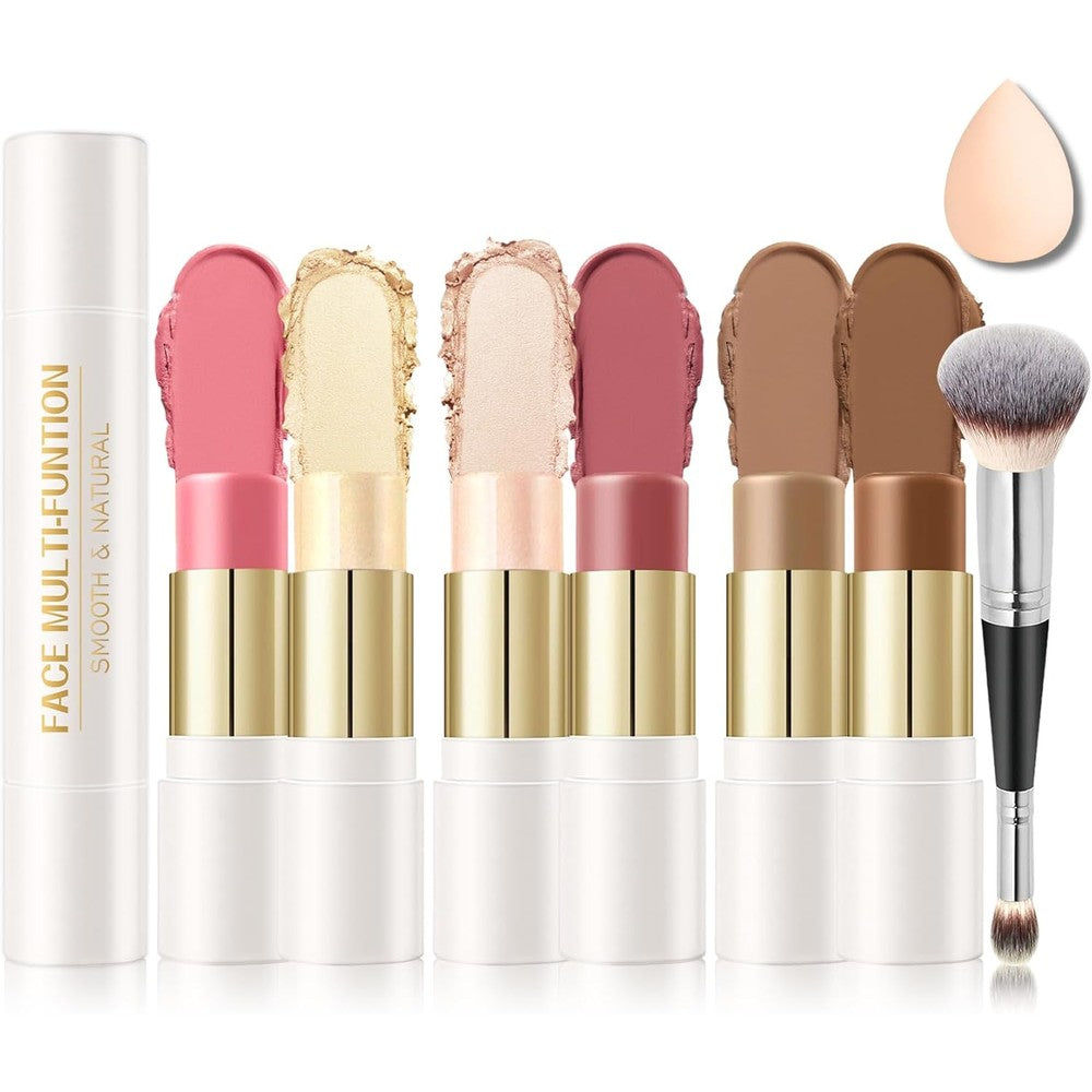 Ionsgako cream contour stick front view makeup kit packaging