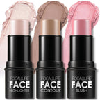 Focallure 3 Piece Cream Contour Stick Set front view with three portable pens.
