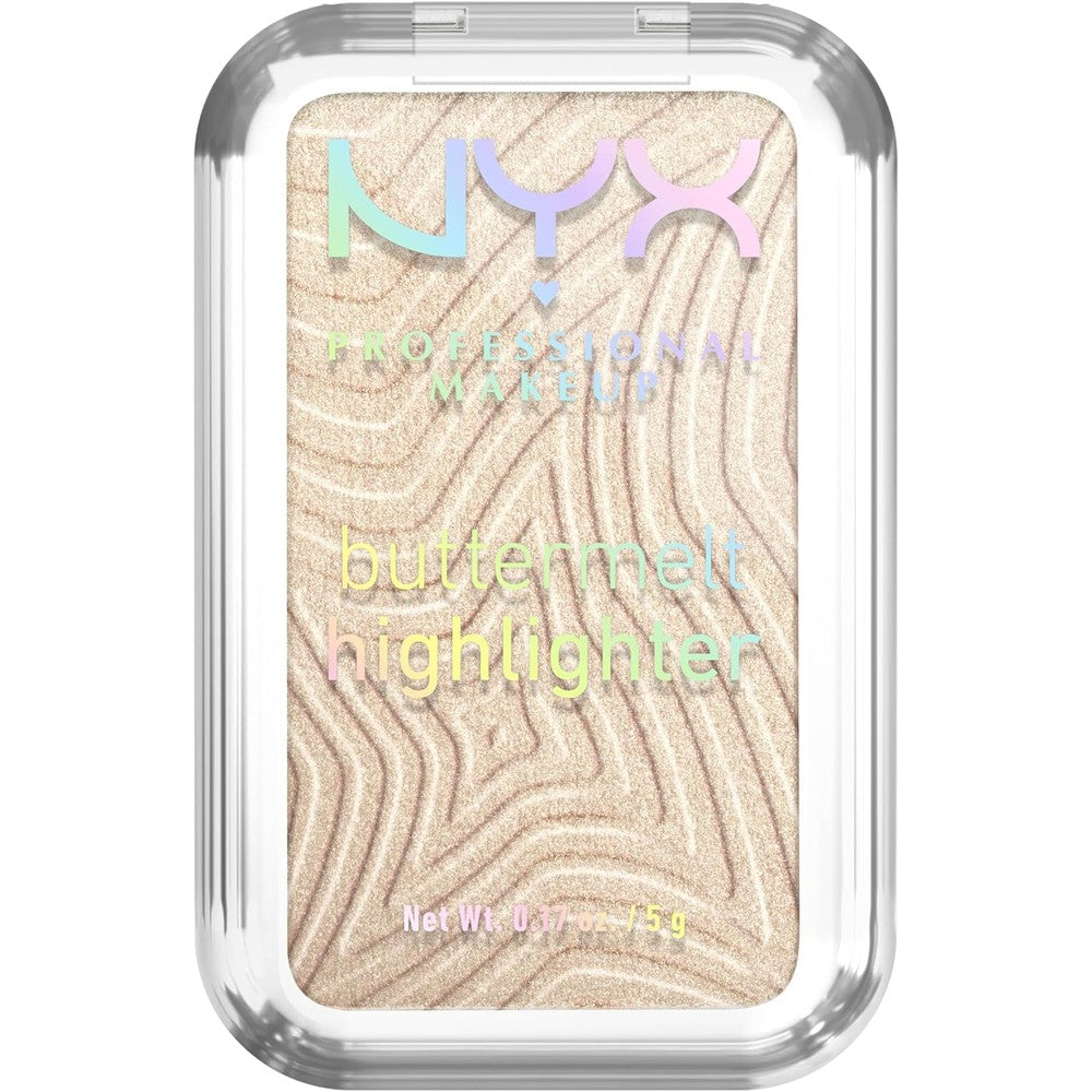 Nyx Professional Makeup Buttermelt Highlighter front view product packaging