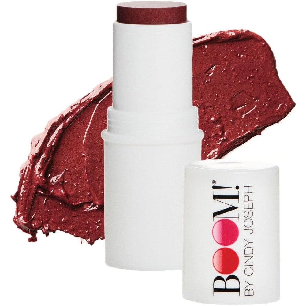 BOOM! by Cindy Joseph Boomstick Color cream blush stick front view for mature skin