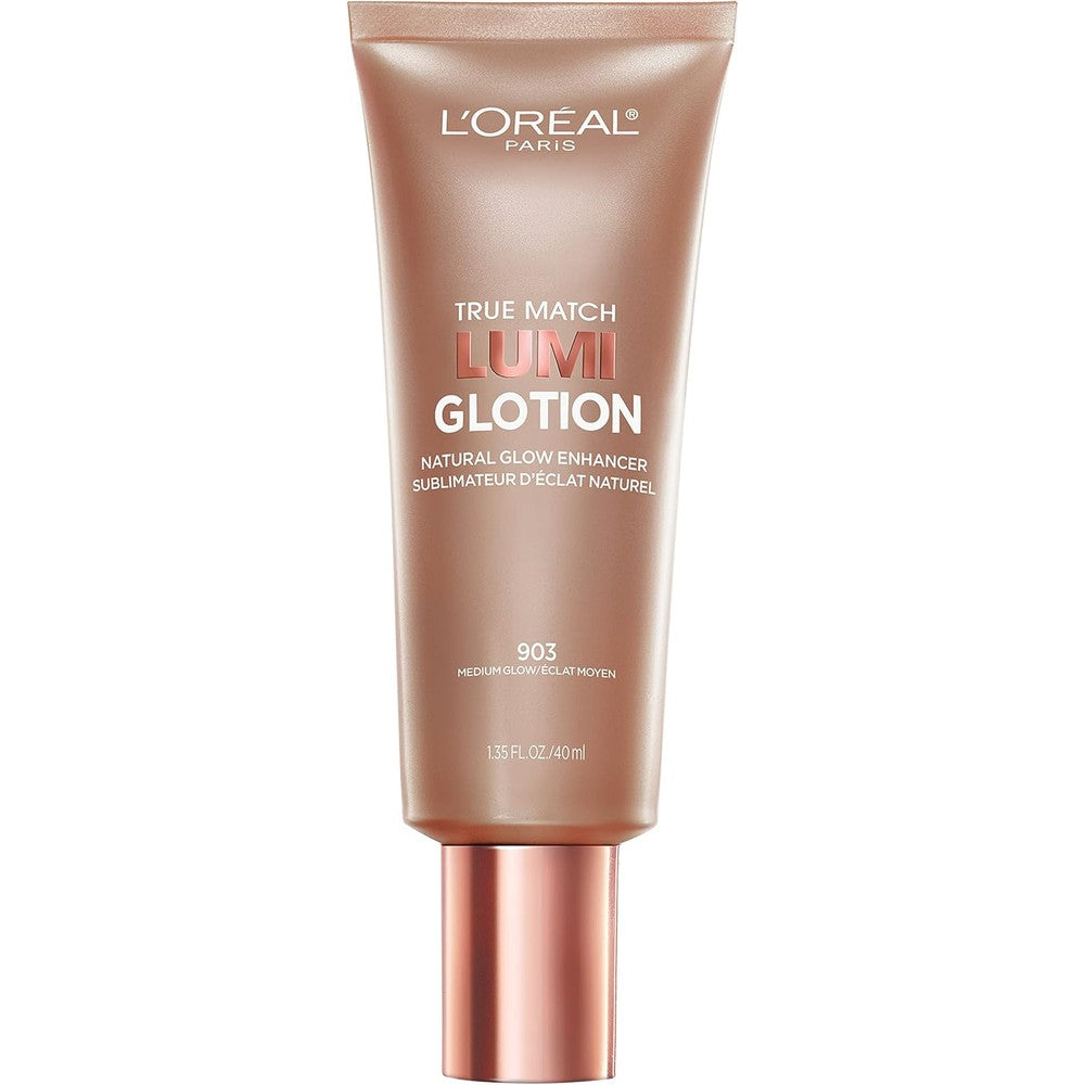 L'Oreal Paris True Match Lumi Glotion front view container packaging