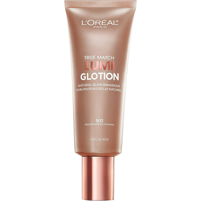 L'Oreal Paris True Match Lumi Glotion front view container packaging