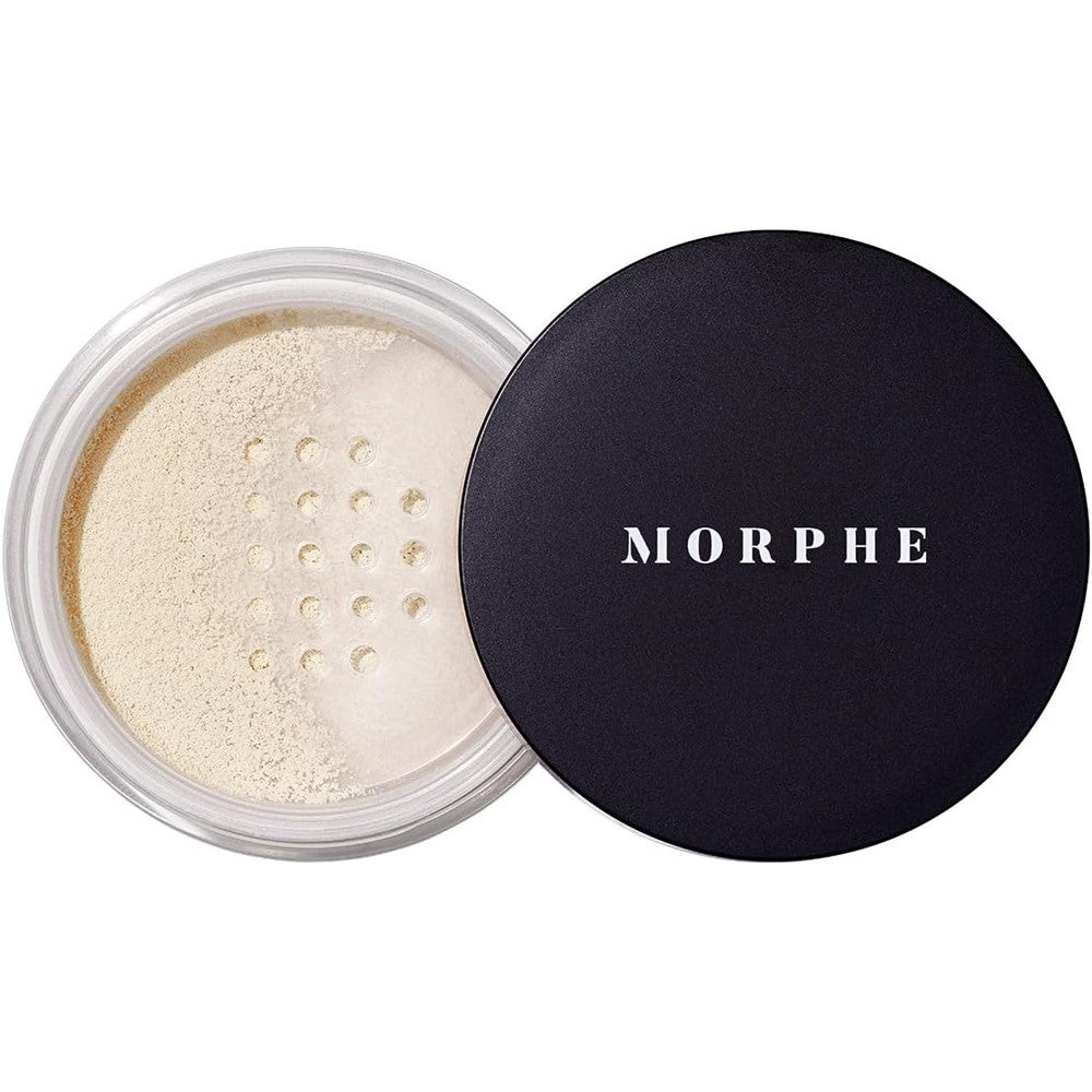 Morphe Bake And Set Translucent Setting Powder front view jar packaging