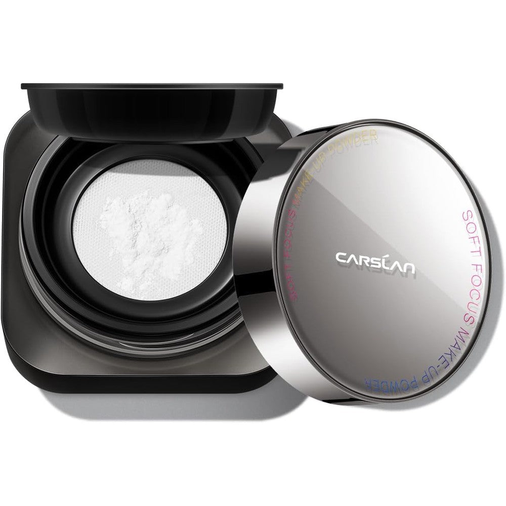 Carslan 1.0 soft focus loose setting powder front view packaging