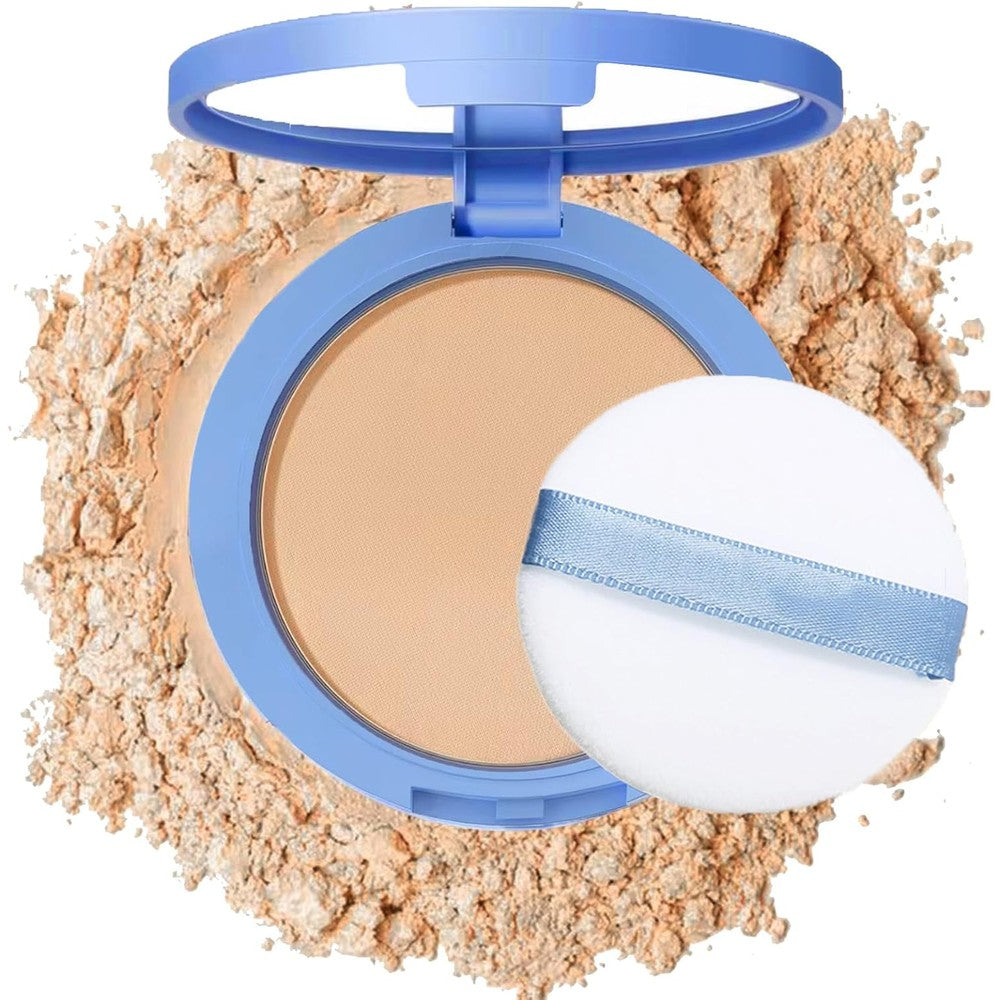 Naissiya oil control face pressed powder front view compact case