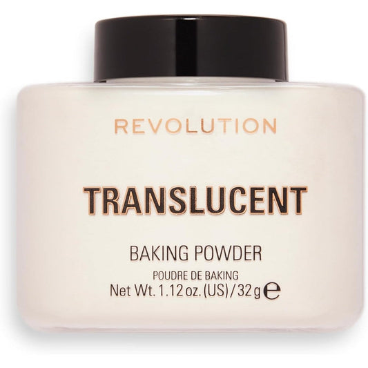 Revolution Beauty London Loose Baking Powder Translucent front view