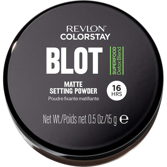 Revlon ColorStay Blot Face Makeup Setting Powder compact front view
