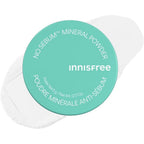 Innisfree No Sebum Matte Mineral Powder front view translucent setting powder