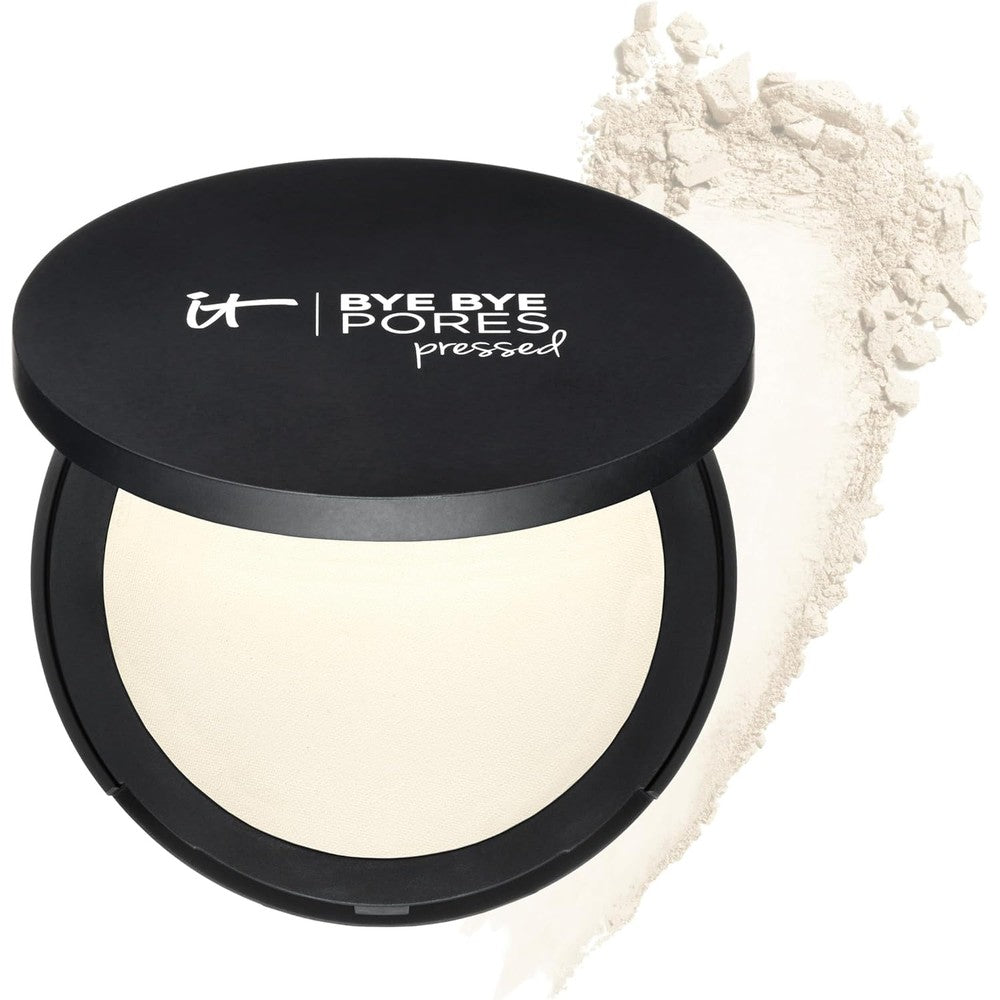 IT Cosmetics Bye Bye Pores Pressed Finishing Powder front view compact