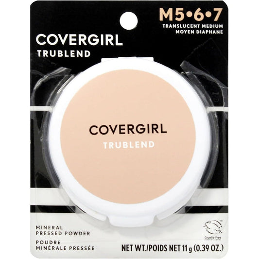 Covergirl Trublend Pressed Powder Translucent Medium front view