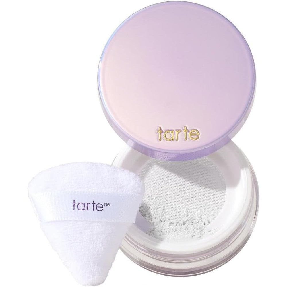 Tarte creaseless setting powder front view packaging