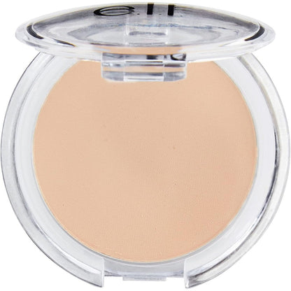 e.l.f. Prime & Stay Finishing Powder sheer matte pressed powder compact