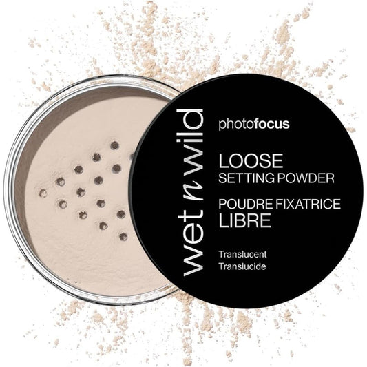 Wet N Wild Photo Focus Loose Baking Setting Powder Translucent front view