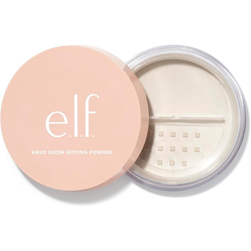 E.l.f. Halo Glow Soft Focus Setting Powder front view cosmetic jar
