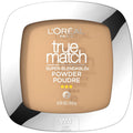 L'Oreal Paris True Match Powder Foundation front view showing shade W4 Light Medium compact
