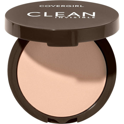 Covergirl Clean Invisible Pressed Powder Creamy Natural 120 front view