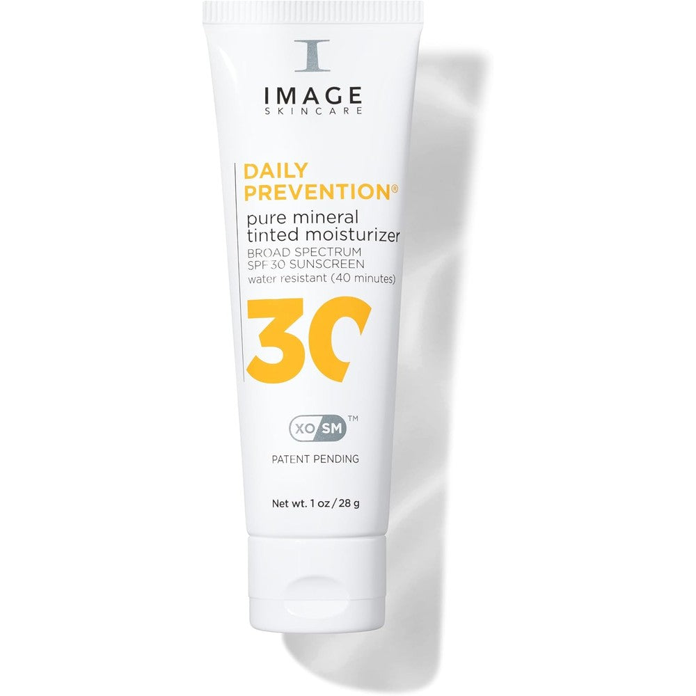 IMAGE Skincare Daily Prevention Pure Mineral Tinted Moisturizer front view bottle