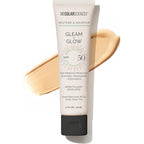 Mdsolarsciences Gleam + Glow Sunscreen front view bottle packaging