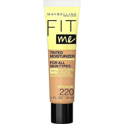 Maybelline Fit Me Tinted Moisturizer 220 front packaging
