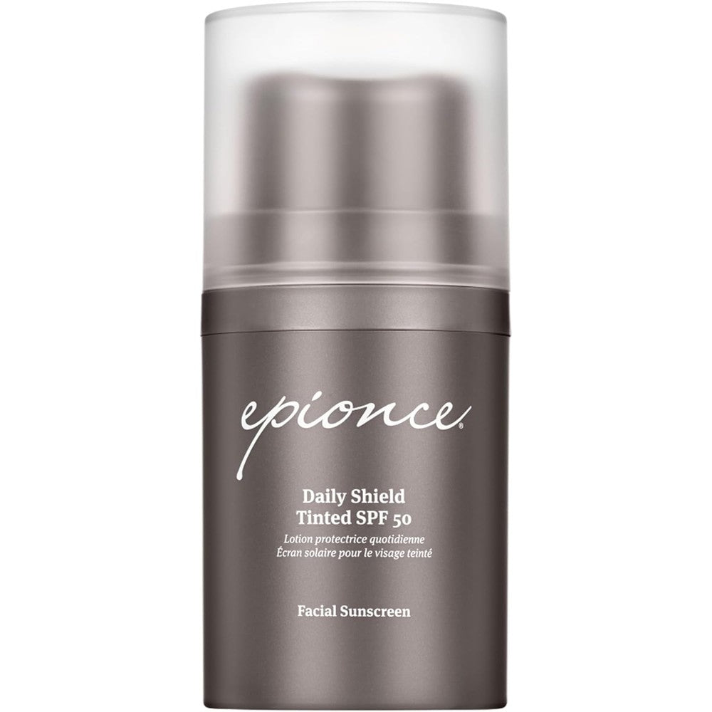 Epionce Daily Shield tinted sunscreen front view product packaging