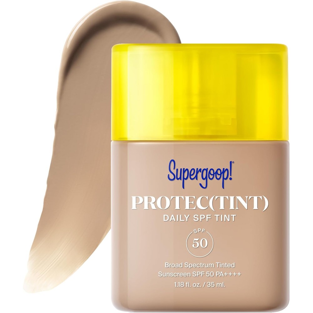Supergoop Protec tint Daily Skin Tint SPF 50 front packaging view
