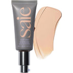 Saie Slip Tint Tinted Moisturizer front view bottle and packaging