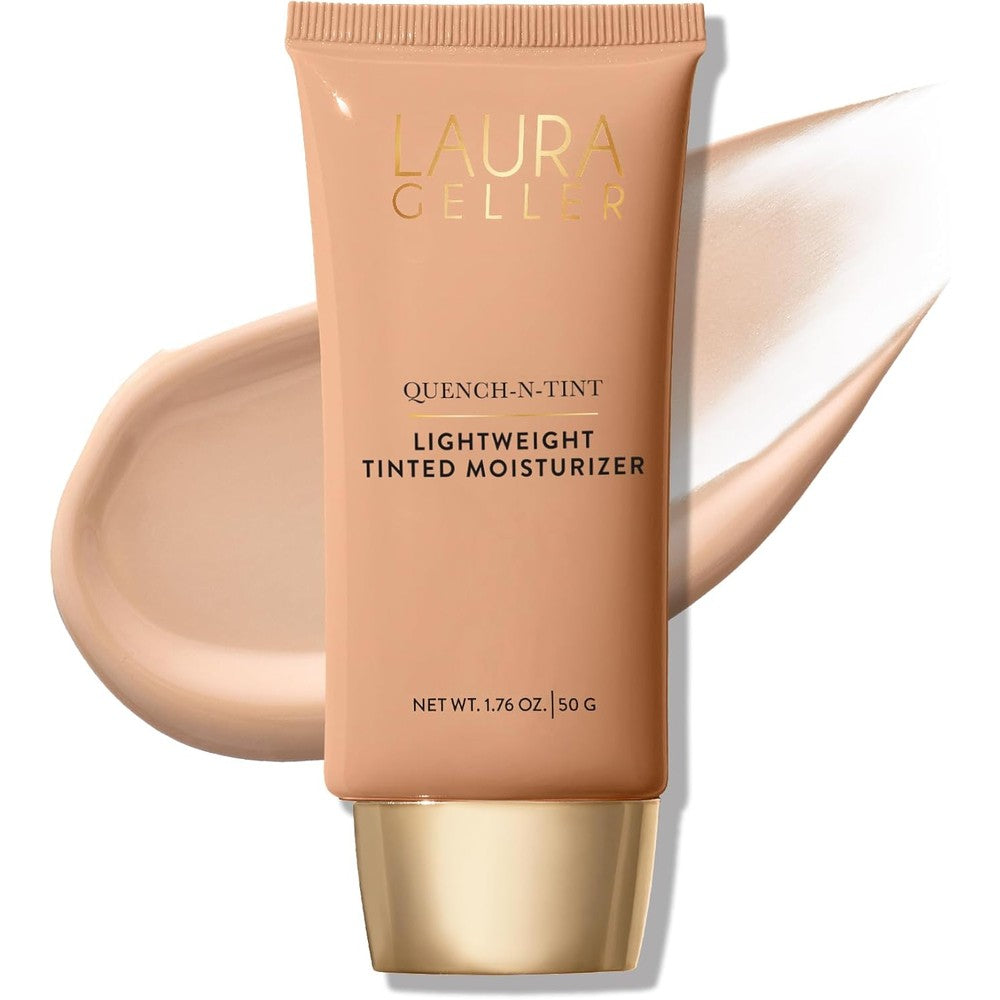 Laura Geller New York Quench-n-Tint tinted moisturizer front view bottle