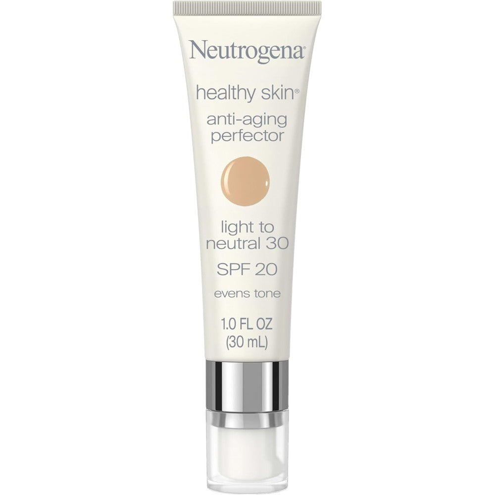 Neutrogena Healthy Skin Anti Aging Perfector tube front view for daily skincare routine