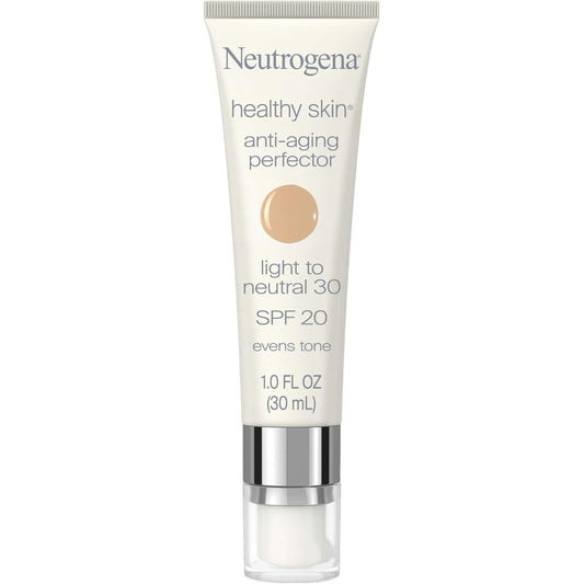 Neutrogena Healthy Skin Anti Aging Perfector tube front view for daily skincare routine