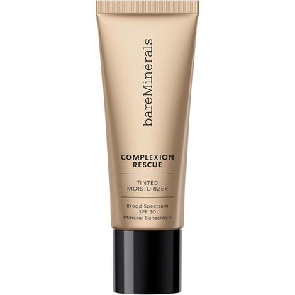 bareMinerals Complexion Rescue Tinted Moisturizer front view showing clean packaging.