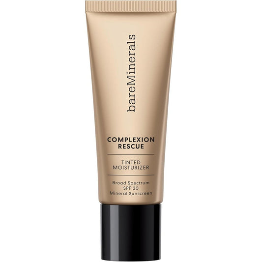 bareMinerals Complexion Rescue Tinted Moisturizer front view showing clean packaging.