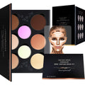 Youngfocus cosmetic cream contour palette front view makeup kit