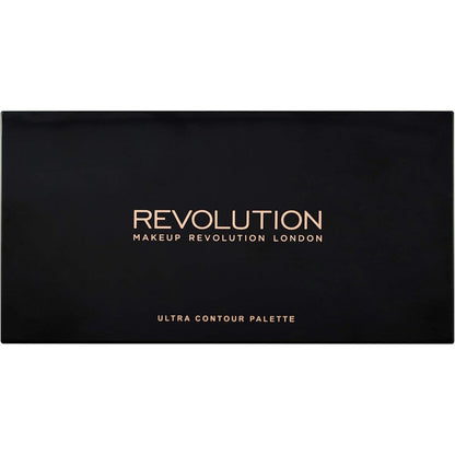 Revolution Beauty London Ultra Contour Palette and Highlighter front view