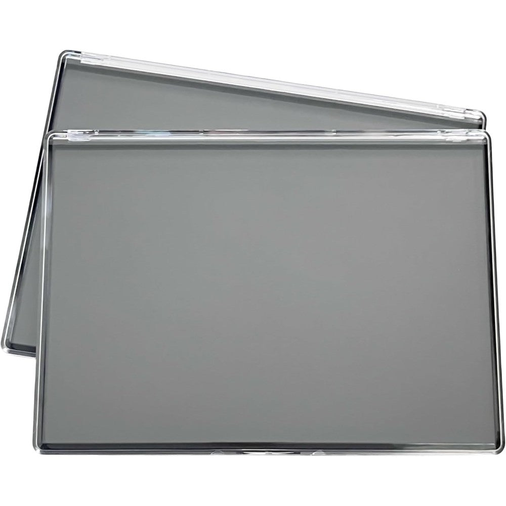 Udtip magnetic makeup palette front view showing clear top lid