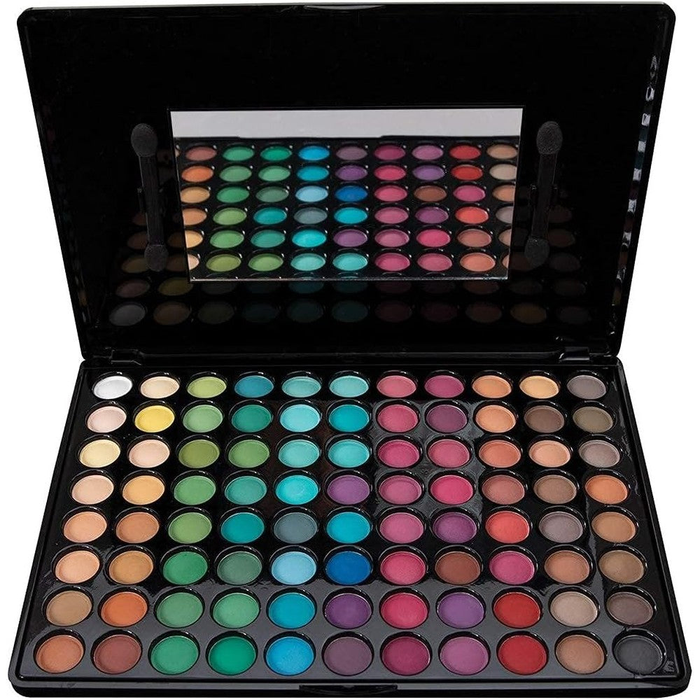 ForPro professional collection bebeautiful 88 color matte eyeshadow palette front view cosmetic display