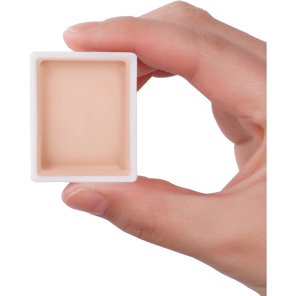 Narrative Cosmetics alcohol palette refill pan in light flesh front view