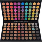 Shany Ultimate Fusion 120 Color Eyeshadow Palette front view makeup
