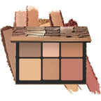 Smashbox The Cali Contour Shape Bronze And Glow Palette front view