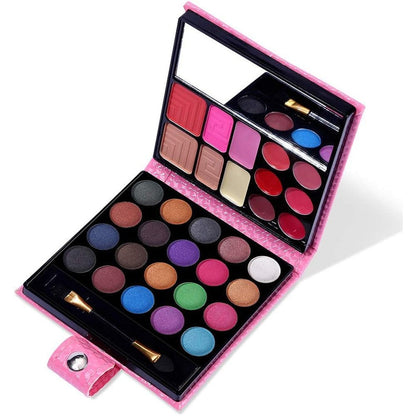 QiBest all in one makeup kit closed case