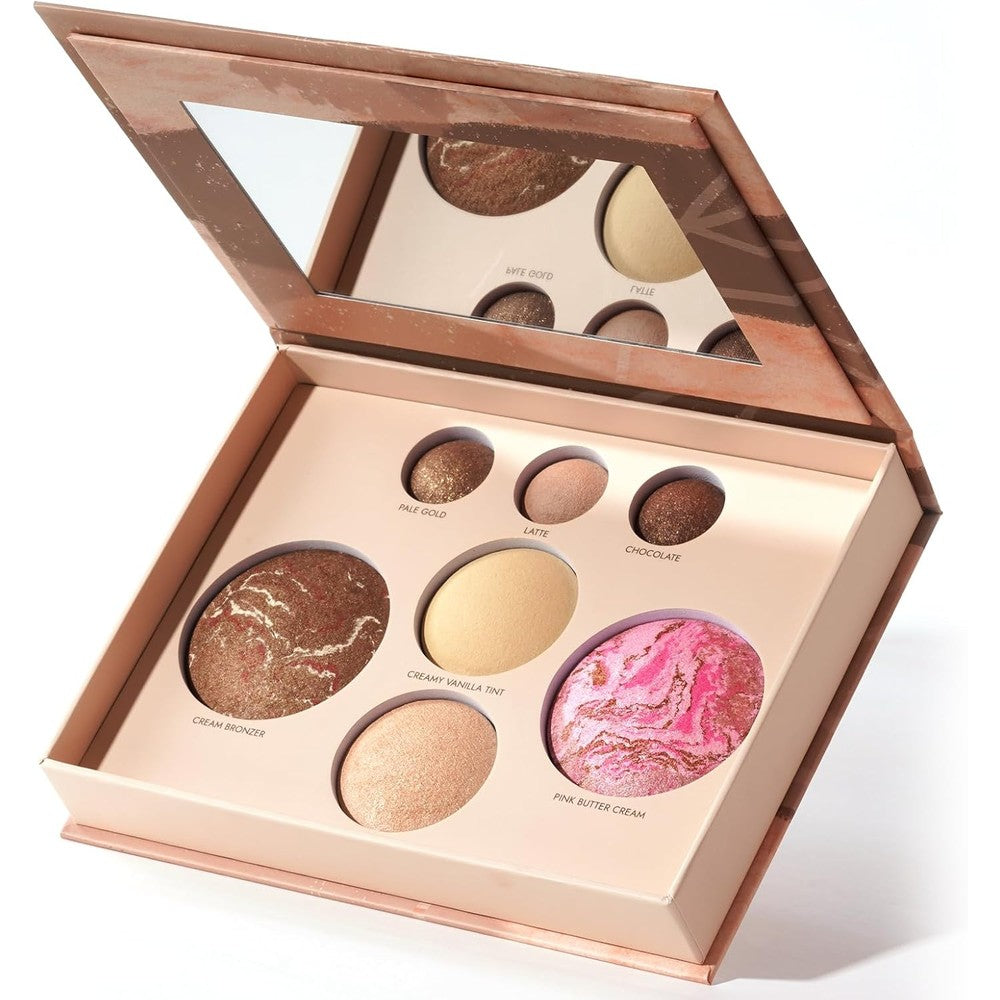 Llasido Best Baked Face Palette front view compact makeup kit