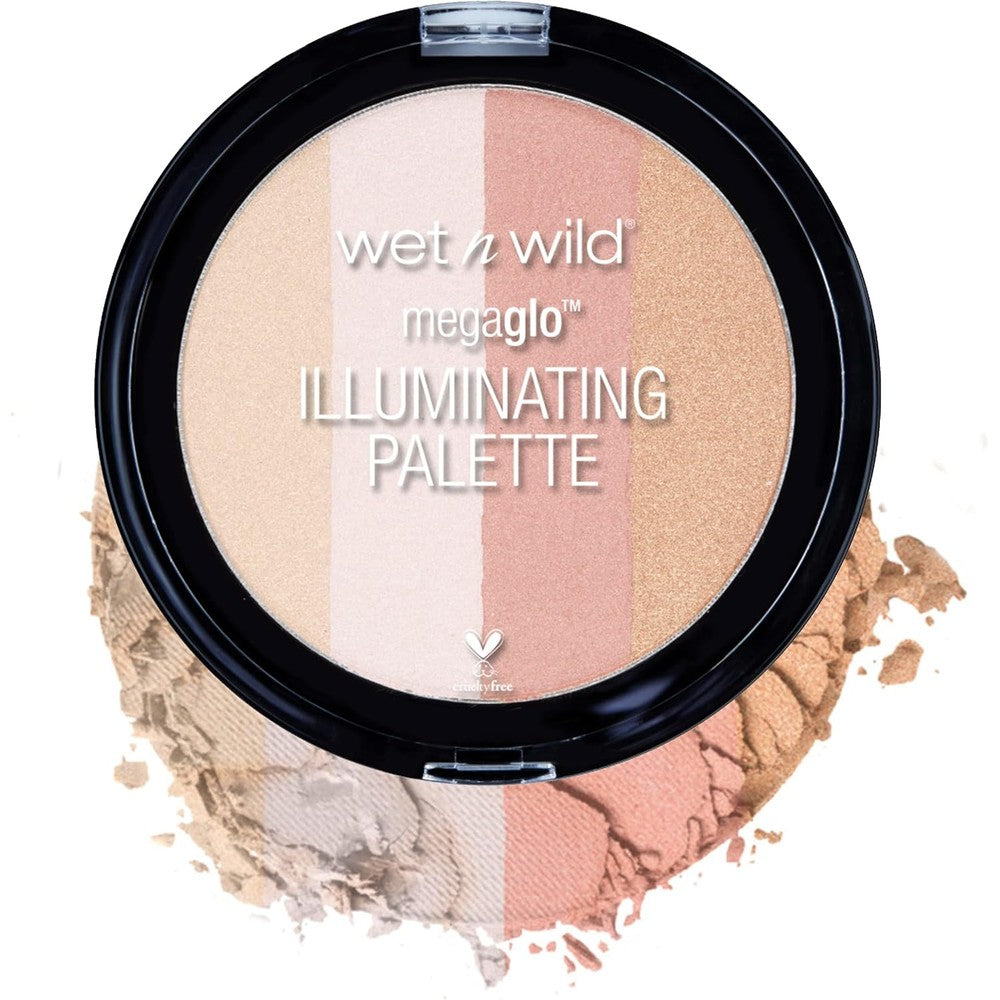 Wet n Wild MegaGlo Illuminating Palette front view packaging compact