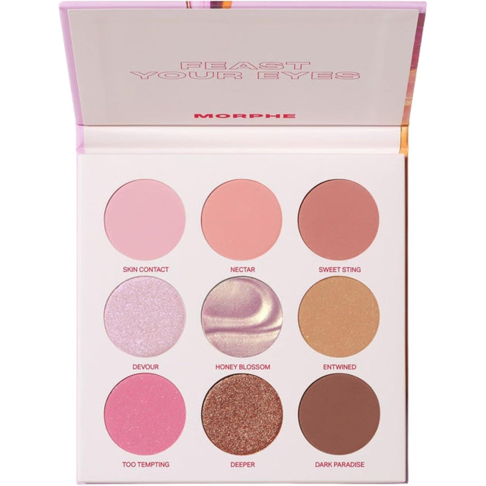 Morphe Gold Seeker artistry palette front view packaging