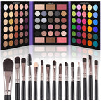 Ucanbe 86 Color Eyeshadow Palette front view open layout