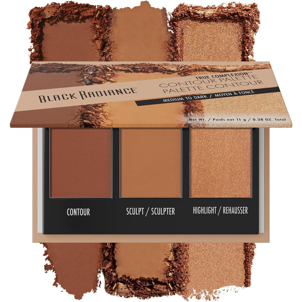 Black Radiance True Complexion Contour Palette front packaging view