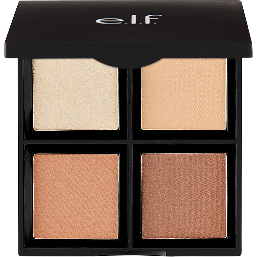 E.l.f. Cosmetics Contour Palette front view showing four powder pans