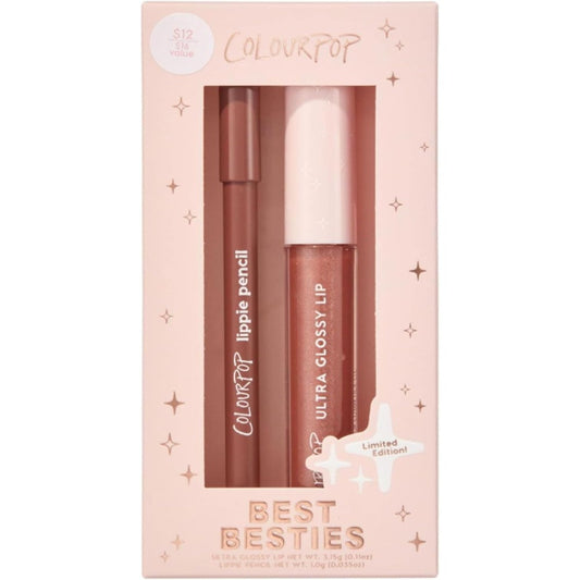 ColourPop Best Besties Lip Pencil and Gloss Duo front view packaging
