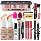 Geyomi All In One Makeup Kit front view showing the full cosmetic collection layout.