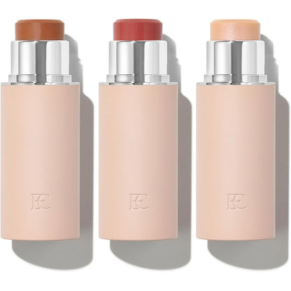 EarthsCure Glow Trio three piece makeup stick set front view showcasing clean packaging