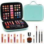 Color Nymph beginner makeup kit front view showing the complete eyeshadow palette and cosmetic accessories.