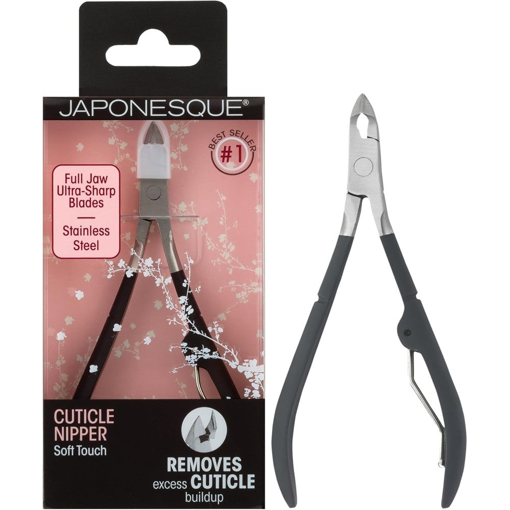 Japonesque Cuticle Nipper Soft Touch front view